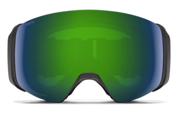 Image of Smith 4D Mag Goggle, Chromapop Sun Green Mirror, Black, M007320JX99MK