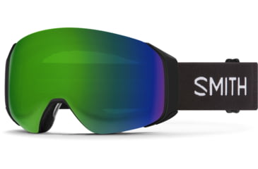 Image of Smith 4D Mag S Googles, ChromaPop Sun Green Mirror, Black, M007600JX99MK