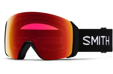 Image of Smith 4D Mag XL Goggle, MAG Series, Black, ChromaPop Photochromic Red Mirror Lens, M007830JX99OQ