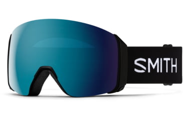 Image of Smith 4D Mag XL Goggle, MAG Series, Black, ChromaPop Sun Blue Mirror Lens, M007830JX994K