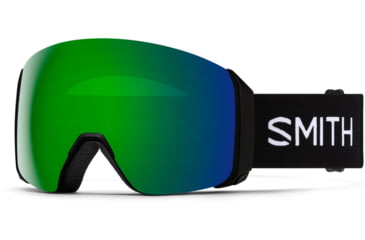 Image of Smith 4D Mag XL Goggle, MAG Series, Black, ChromaPop Sun Green Mirror Lens, M007830JX99MK