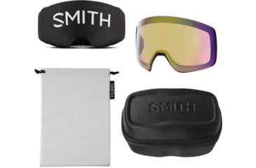 Image of Smith 4D Mag XL Goggle, MAG Series, Black, ChromaPop Sun Red Mirror Lens, M007830JX996K
