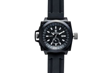 Image of Smith and Wesson Water Resistant EGO Watch w/ Silicon Strap, 49mm, Black SWW-LW6097