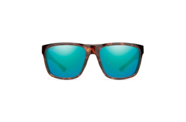 Image of Smith Barra Sunglasses, Tortoise Frame, ChromaPop Polarized Opal Mirror Lens, 20126808660QG