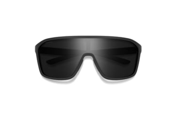 Image of Smith Boomtown Sunglasses, Matte Black Frame, ChromaPop Black Lens, 204932003991C