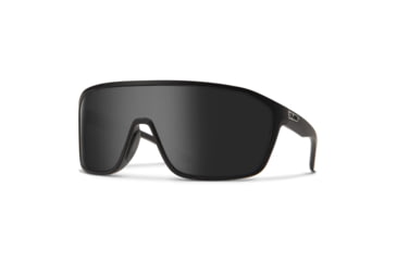 Image of Smith Boomtown Sunglasses, Matte Black Frame, ChromaPop Black Lens, 204932003991C