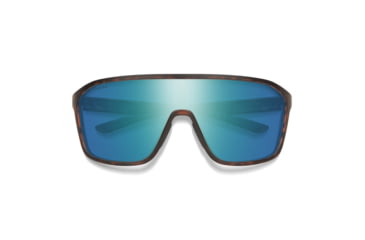 Image of Smith Boomtown Sunglasses, Matte Tortoise Frame, ChromaPop Polarized Opal Mirror Lens, 204932HGC99QG