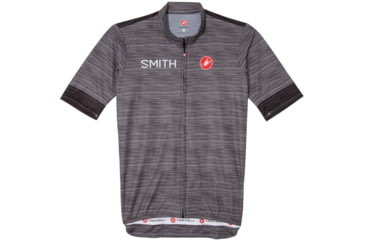 Image of Smith Cycling Jersey - Mens, Heather Grey, Extra Large, I150043FG11XL