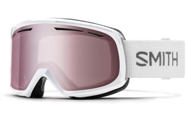 Image of Smith Drift Goggle - Womens, White Frame, Ignitor Mirror Lens, One Size, DT3IWT18