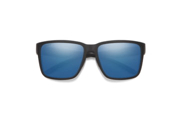 Image of Smith Emerge Sunglasses, Matte Black Frame, ChromaPop Polarized Blue Mirror Lens, 20405500360QG