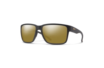 Image of Smith Emerge Sunglasses, Matte Black Frame, ChromaPop Polarized Bronze Mirror Lens, 204055I4660QE