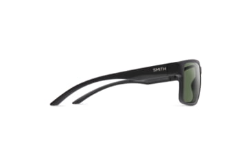 Image of Smith Emerge Sunglasses, Matte Black Frame, ChromaPop Polarized Gray Green Lens, 20405500360L7