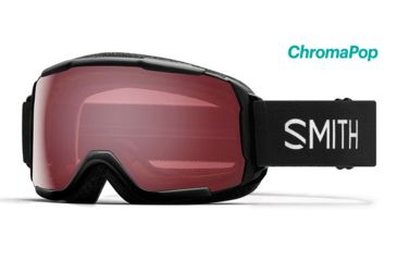 Image of Smith Grom ChromaPop Youth Goggle, Black/Chromapop Everyday Rose, GR6CPABK18