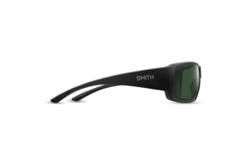 Image of Smith Guides Choice XL Sunglasses, Matte Black Frame, ChromaPop Polarized Gray Green Lens, 20444700363L7