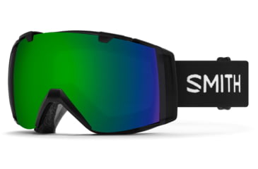 Image of Smith I/O Goggles, Black, Chromapop Sun Green Mirror, M006382QJ99MK