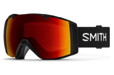 Image of Smith I/O Goggles, Black, Chromapop Sun Red Mirror, M006382QJ996K