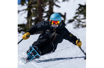 Image of Smith I/O Mag Goggle, ChromaPop Everyday Red Mirror, Storm Colorblock, M004270OG99MP