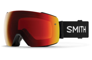 Image of Smith I/O Mag Goggles, Black, Chromapop Sun Red Mirror, M004272QJ996K