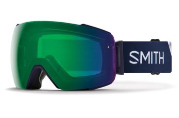Image of Smith I/O Mag Snow Goggles - Mens, Ink Stratus, Chromapop Everyday Green Mirror Lens, IM7CPGINS19