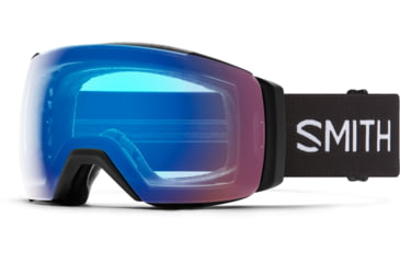 Image of Smith I/O Mag Xl Low Bridge Fit Googles, ChromaPop Photochromic Rose Flash, Black, M007230JX994G