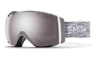 Image of Smith I/O Snow Goggles - Mens, Cloud Grey, Chromapop Sun Platinum Mirror Lens, II7CPPCLD19