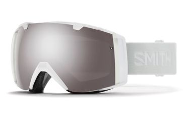 Image of Smith I/O Snow Goggles - Mens, White Vapor, Chromapop Sun Platinum Mirror Lens, II7CPPWHV19