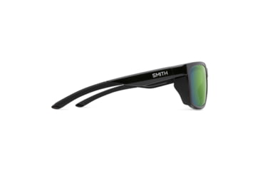 Image of Smith Longfin Sunglasses, Black Frame, ChromaPop Polarized Green Mirror Lens, 20151580759UI