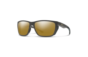 Image of Smith Longfin Sunglasses, Matte Gravy Frame, ChromaPop Polarized Bronze Mirror Lens, 2015154VF59QE