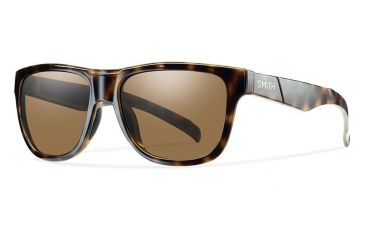 Image of Smith Lowdown Slim Sunglasses-Tortoise-Polarized Brown