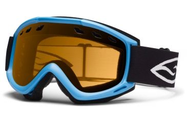 Image of Smith Optics Cascade (New) Goggles - Cyan Frame, Gold Lite Lenses CS3LCY12