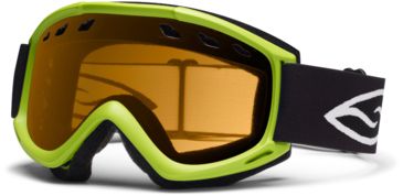 Image of Smith Optics Cascade (New) Goggles - Lime Frame, Gold Lite Lenses CS3LLM12