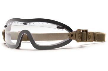 Image of Smith Optics Elite Boogie Sport Goggle, Tan 499 Strap, Clear BSPT499CL13
