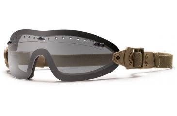Image of Smith Optics Elite Boogie Sport Goggle, Tan 499 Strap, Gray BSPT499GY13