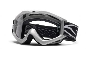Image of Smith Optics Evo MotoSport Goggles - Silver