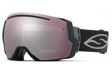 Image of Smith Optics I/O 7 Goggle Black Frame/Ignitor/Red Sensor Lens IE7IBK15