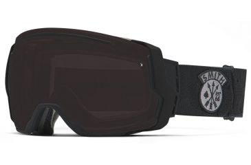 Image of Smith Optics I/O 7 Goggle Black Sabotage Frame/Blackout/Red Sensor Lens IE7BKKS15