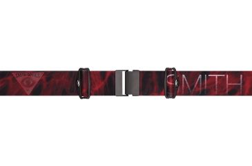 Image of Smith Optics I/O 7 Goggle Fire Insomniac Frame/Red Sol-X/Blue Sensor Lens IE7DXFI15
