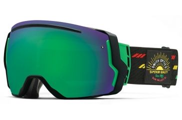 Image of Smith Optics I/O 7 Goggle Revival-Irie Frame/Green Sol-X/Red Sensor Lens IE7NXIL15
