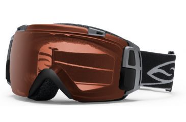 Image of Smith Optics I/O Recon Goggles - Black Frame, Polarized Rose Copper, Red Sensor Mirror Lenses IR7EPBK12