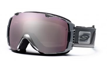 Image of Smith I/O Goggles, Chrome Max, Polarized Rose Copper And Sensor Mirror Lenses IO7EPCM10