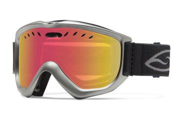 Image of Smith Optics Knowledge OTG Goggle Graphite Frame/Red Sensor Lens KN4RZGP15
