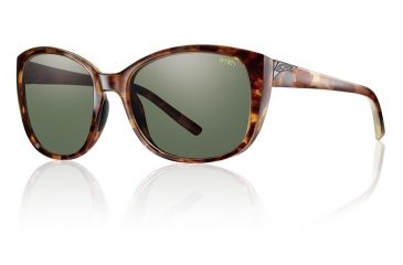 Image of Smith Optics Lookout sg, Yellow Tortoise/Gray grn carb TLT lens LTPCGNYT