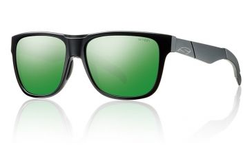 Image of Smith Optics Lowdown sg, Matte Black/grn Sol-X carb TLT lens LDPCGMBK