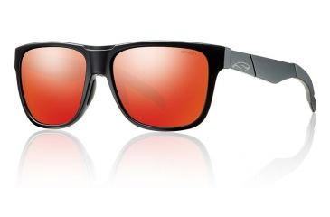 Image of Smith Optics Lowdown sg, Matte Black/Red Sol-X carb TLT lens LDPCDMBK
