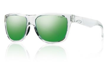 Image of Smith Optics Lowdown Slim sg, Crystal/grn Sol-X carb TLT lens LSPCGMCR