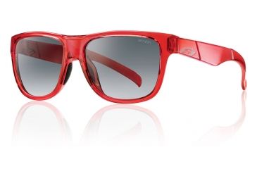 Image of Smith Optics Lowdown Slim sg, Crystal Poppy/Gray Gradient carb TLT lens LSPCGYGCPY