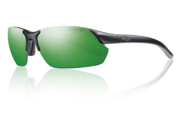 Image of Smith Optics Parallel Max sg, Matte Black/grn Sol-X/ig/clr carb TLT lens PMPCGMMB