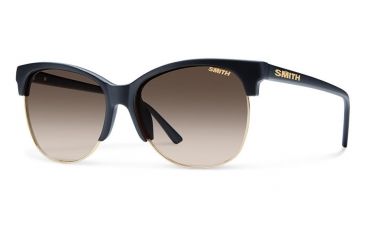Image of Smith Optics Rebel Sunglasses, Matte Black Frame, Polarized Brown Gradient Lens, Polarized, BLPPBRGMB