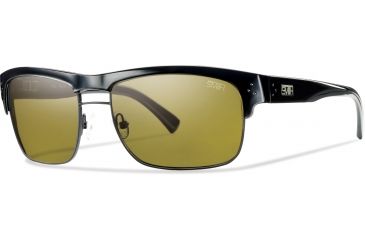 Image of Smith Optics Scientist Sunglasses - Black Frame, Polarchromic Amber Lenses STGPPABBK