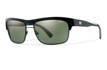 Image of Smith Optics Scientist Sunglasses - Black Frame, Polarized Gray Green Techlite Glass STGPGYBK